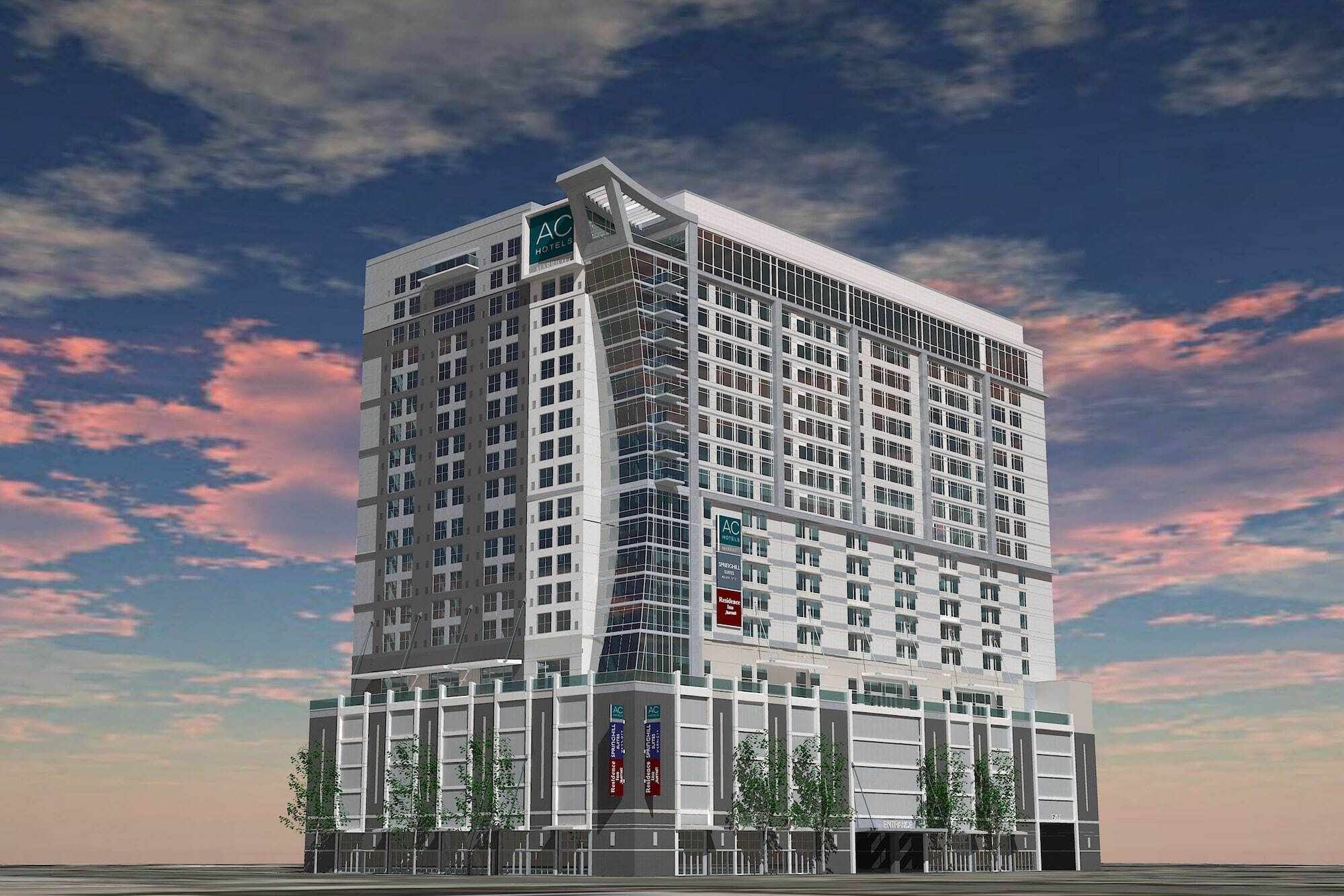 Springhill Suites By Marriott Nashville Downtown/Convention Center Esterno foto